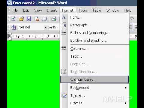 Microsoft Office Word 2003 Ekle Bir Arka Plan Rengini Veya Dokusunu Web Sayfası Online Belgeye, E-Posta