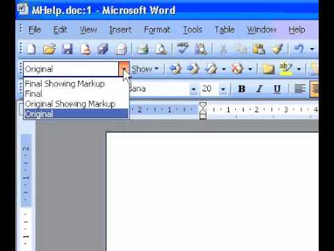 Microsoft Office Word 2003 Görüntü İçin Bir Yazar