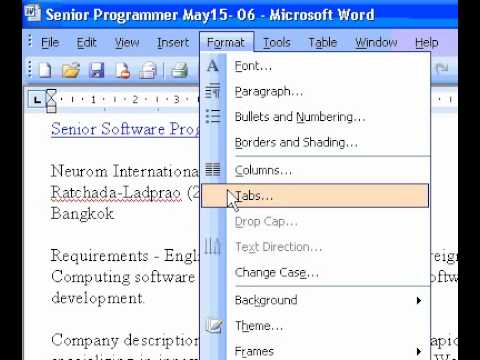 Microsoft Office Word 2003 Yeni Web Sayfaları Veya Belgeler İçin Varsayılan Temayı Seçin