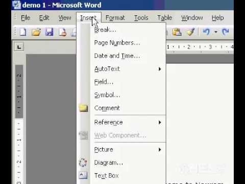 Microsoft Office Word 2003 Yerleştirin Dipnotlar Veya Sonnotlar Tek Sayı Olarak Biçimlendirmek İçin Resim 1