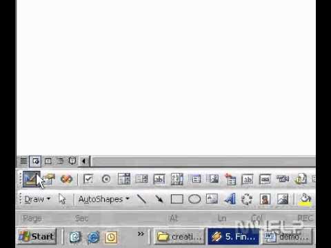 Microsoft Word'ü Office 2003 Etkinleştirme Tasarım Modunu Açma Veya Kapatma Resim 1