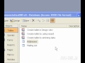 Microsoft Office Access 2003 Ayarla Veya Değişiklik Veritabanı Nesne Açıklaması