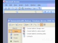 Microsoft Office Access 2003 Menüler Ve Araç Çubukları