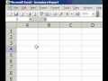 Microsoft Office Excel 2003 Bir Yeni Çalışma Kitabındaki Çalışma Sayfası Sayısını Değiştirme