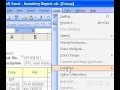 Microsoft Office Excel 2003 Hız Yukarıya Veri Tablosu İçeren Bir Çalışma Sayfasının