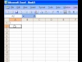 Microsoft Office Excel 2003 Oluşturmak Bir Çarpım Tablosu