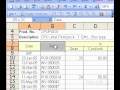 Microsoft Office Excel 2003 Shade Hücreleri Desenlerle