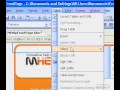 Microsoft Office Frontpage 2003 Bir Tablodan Hücre Satır Veya Sütun Silme