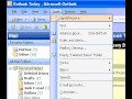 Microsoft Office Outlook 2003 İleti Geldiğinde Fare İmlecini Değiştirme