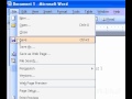 Microsoft Office Word 2003 Bir Kağıt Boyutu Seçin