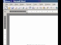 Microsoft Office Word 2003 Boş Bir Web Sayfası Oluşturmak
