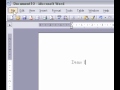 Microsoft Office Word 2003 Yakın Bir Belge