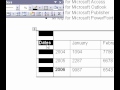 Microsoft Office Frontpage 2003 Birleştirme Hücreleri Tek Hücre Olarak Bir Tablo Resim 3
