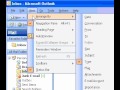 Microsoft Office Outlook 2003 Ana Outlook'ta İletilerin İlk Üç Satırını Önizleme Resim 3