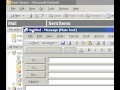 Microsoft Office Outlook 2003 E-Posta Düzenleyiciniz Olarak Word İle Bir İleti Oluştururken Resim 3