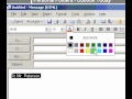 Microsoft Office Outlook 2003 Metin Rengini Değiştirme Resim 3