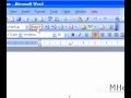 Microsoft Office Word 2003 İnceleme İzlenen Değişiklikleri Ve Yorumlar Ve Her Öğe Sırayla Gözden Geçirme Resim 3