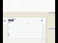 Microsoft Office Access 2003 Ayarla Ve Görünümünü Biçimlendirmek İçin Bir Tablo İçinde Bir Alanı Resim 4