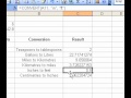 Microsoft Office Excel 2003 Dönüştürmek Ölçümleri Resim 4
