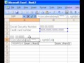 Microsoft Office Excel 2003 Kimlik Numaralarının Yalnızca Son Dört Rakamını Görüntüleme Resim 4
