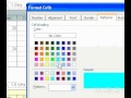 Microsoft Office Excel 2003 Shade Hücreleri Desenlerle Resim 4