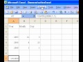 Microsoft Office Excel 2003 Tarih İşlevi Resim 4