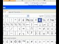 Microsoft Office Excel 2003 Yerleştirin Bir Sembolü Resim 4