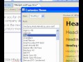 Microsoft Office Frontpage 2003 Bir Temada Kullanılan Stilleri Değiştirme Resim 4