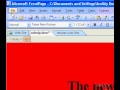 Microsoft Office Frontpage 2003 Kategorilere Göre Bir İçindekiler Tablosu Oluşturma Resim 4
