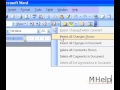 Microsoft Office Word 2003 İnceleme Öğelerin Belirli Bir Reviewerreject Değişiklik Silmek Yorum Tarafından Oluşturulan Resim 4