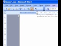 Microsoft Office Word 2003 Silmek Bir Bölüm Sonu Resim 4