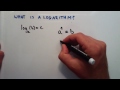 Bir Logaritmasını Nedir: Logaritma, Ders 1