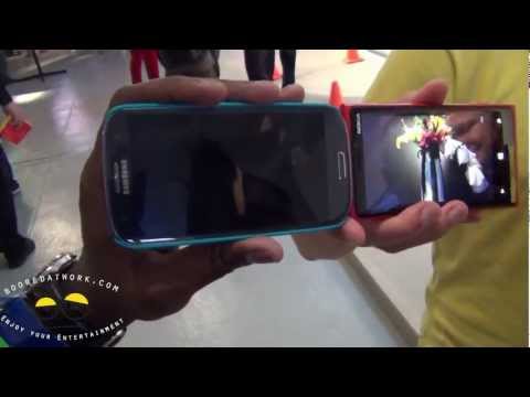 Kamera Savaş Vid: Samsung Galaxy Sııı Vs Nokia Lumia 920