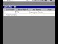 Microsoft Office Access 2000 Re Alanları Düzenleme