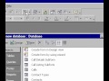 Microsoft Office Access 2000 Araç Çubukları Access Resim 4