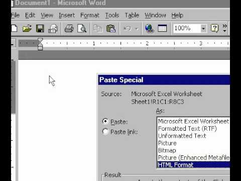 Microsoft Office Excel 2000 Kopyalama Veri Diğer Uygulamalara Resim 1