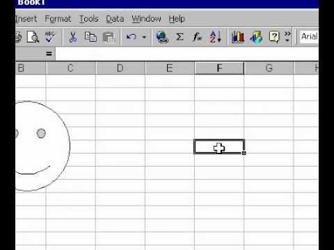 Microsoft Office Excel 2000 Otomatik Şekiller Resim 1