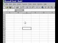 Microsoft Office Excel 2000 Etkinleştirmek Menü Çubuğu