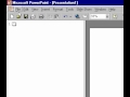 Microsoft Office Powerpoint 2000 Menü Çubuğu