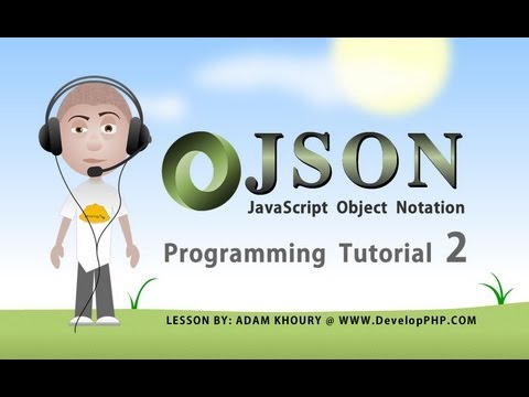 Yeni Başlayanlar İçin Json Ders Bölüm 2 Program Nasıl Ajax Javascript