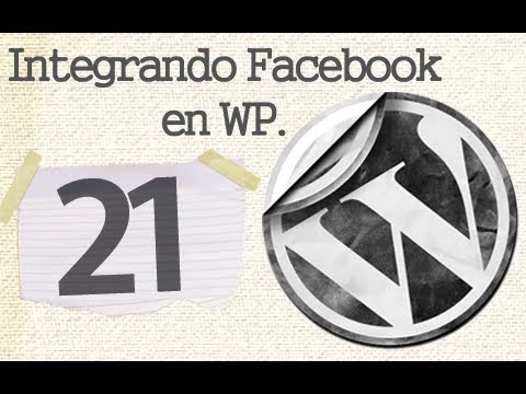 Öğretici Wordpress - Integrando Facebook Tr Wordpress.