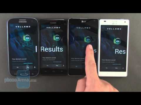 Kıyaslama Karşılaştırma - Optimus G Vs Galaxy S Iıı Vs Ascend D Dört Xl Vs Optimus 4 X Hd