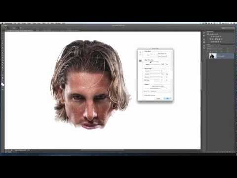 Kesme Dışarı İçin Photoshop Tekniği / Güzel Photoshop Kenarı İncelt Kullanarak Saç Seçme