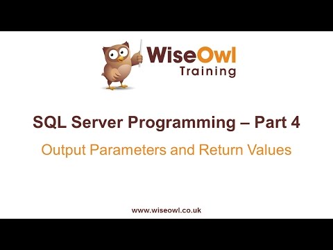 Sql Server Programlama Bölüm 4 - Çıkış Parametreleri Ve Dönüş Değerleri Resim 1