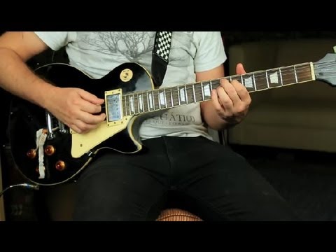 Nasıl Bir Gitar İle İki Notlar Kullanarak Net Ses Yapmak: Gitar Dersleri