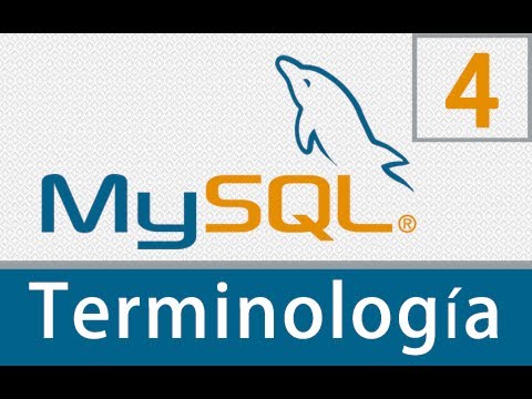 Öğretici Mysql - 4 - Terminología. Resim 1