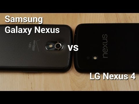 Nexus 4 Vs Galaxy Nexus!