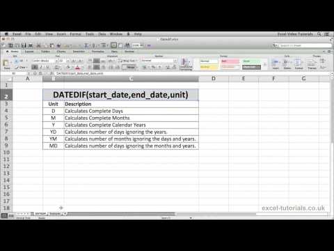 Microsoft Excel Eğitimi: Etarihli Fonksiyonu Resim 1