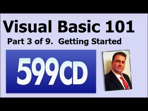 Visual Basic 101 Öğretici Part 3 / 9