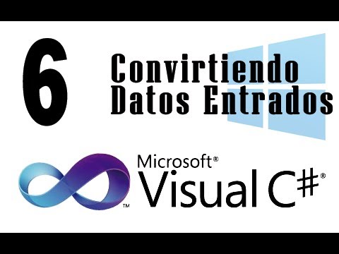 Öğretici C# - 6 - Convirtiendo Datos Entrados